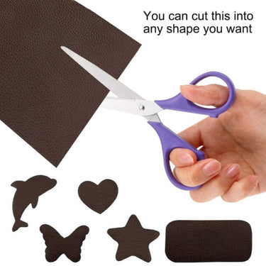 Premium Self Adhesive Leather Repair Sticker Brown